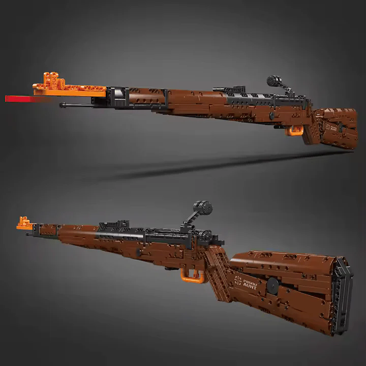 MouldKing 14002S Mauser 98K Sniper Rifle Brick - Image 3