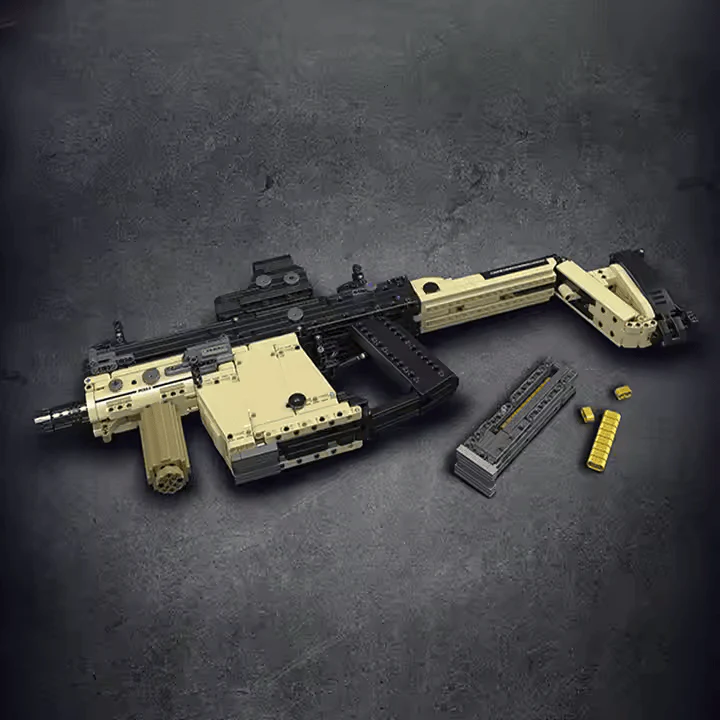 MouldKing 14031 Kriss Vector Toy Gun Brick - Image 3