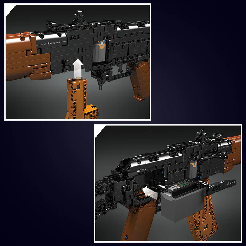 MouldKing AK-47 Assault Rifle (1418Pcs) - Image 2