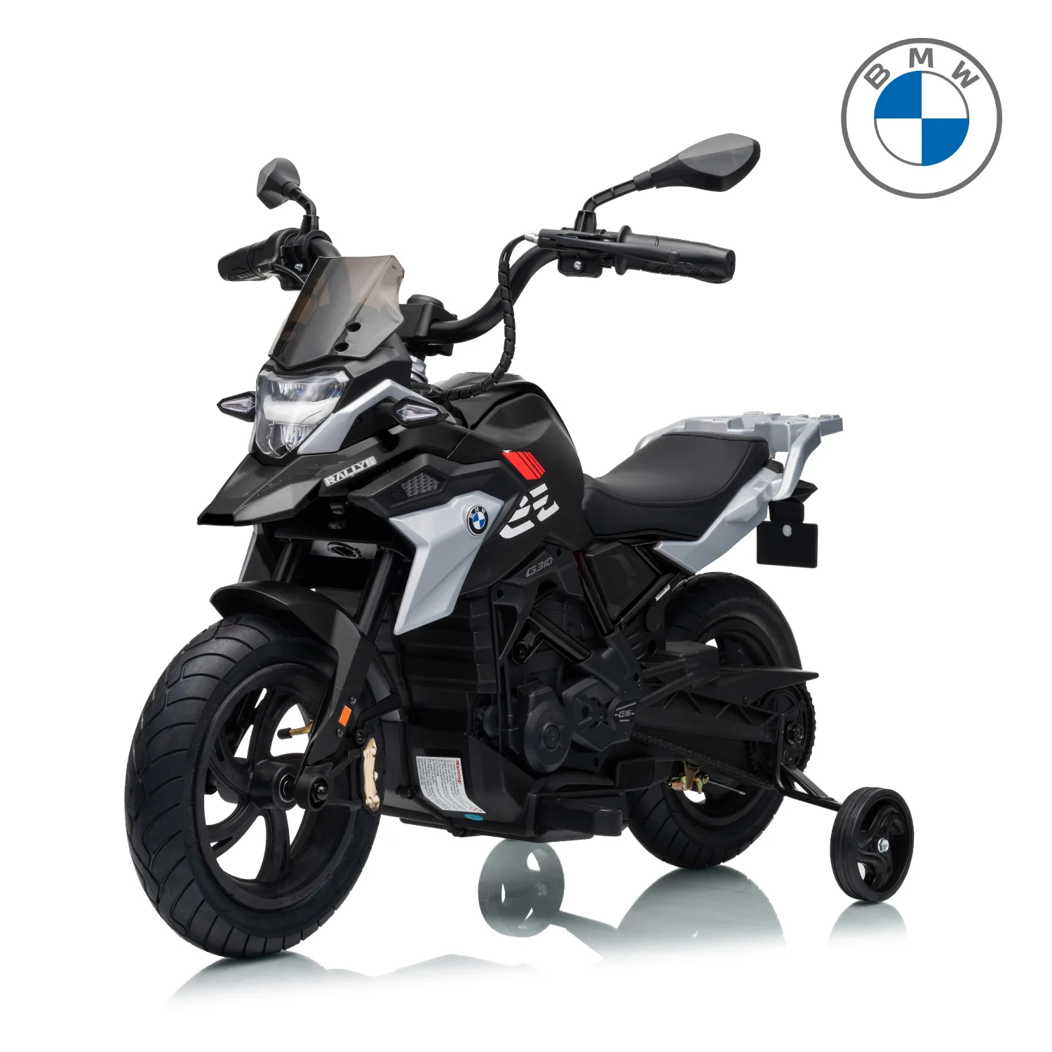 Official Licensed BMW G310 24V Kids Ride-On Motorcycle with Auxiliary Wheels - Image 3
