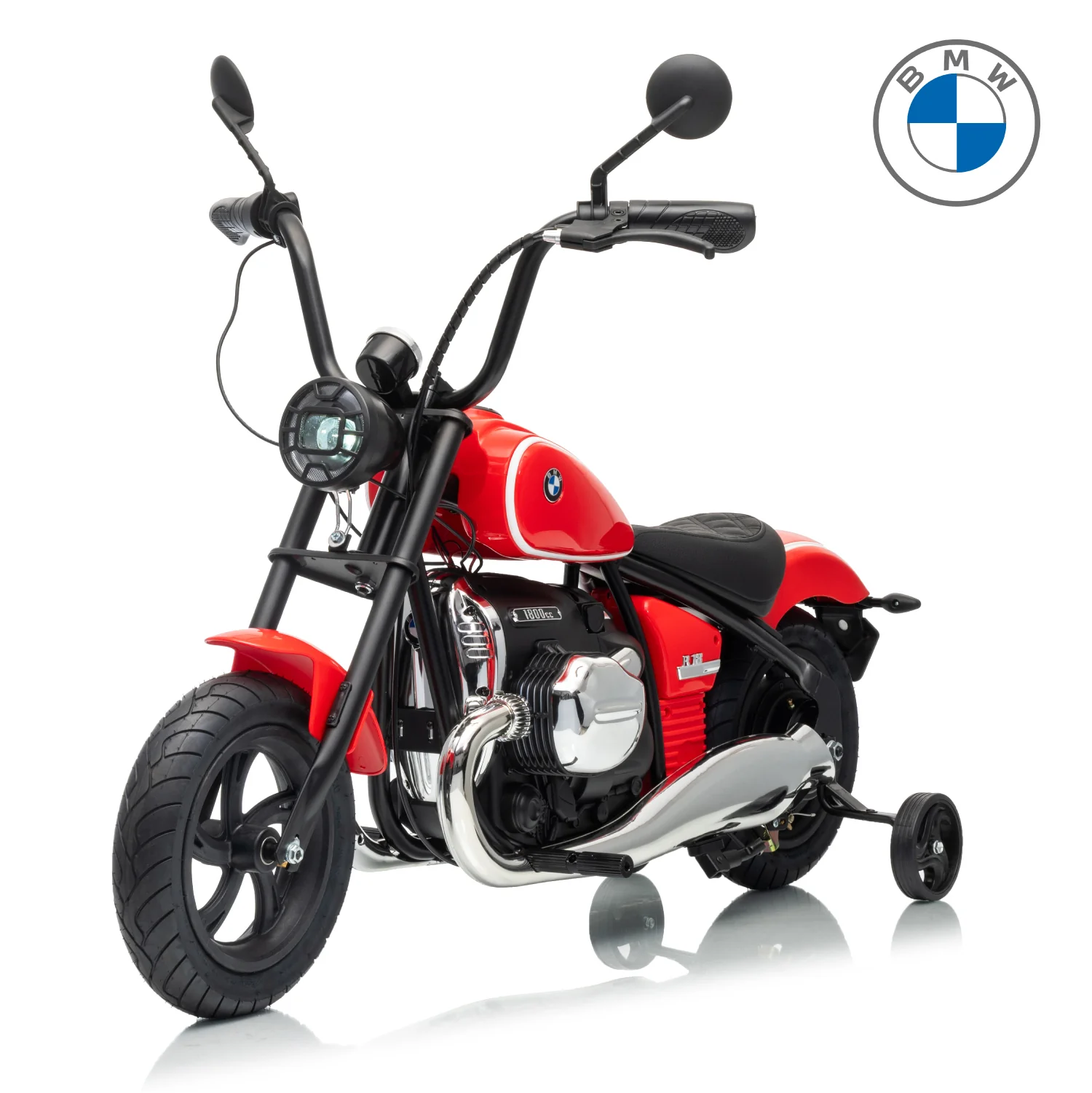 Official Licensed BMW R 18 24V Kids Ride-On Motorcycle with Auxiliary Wheels - Image 13