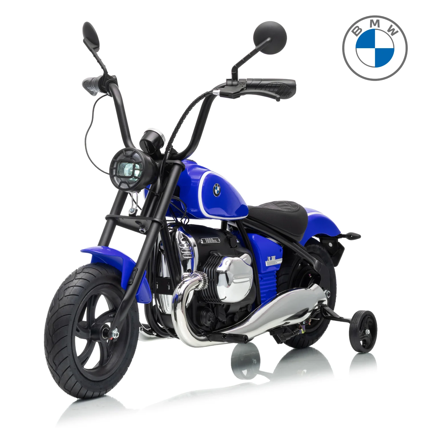 Official Licensed BMW R 18 24V Kids Ride-On Motorcycle with Auxiliary Wheels - Image 14