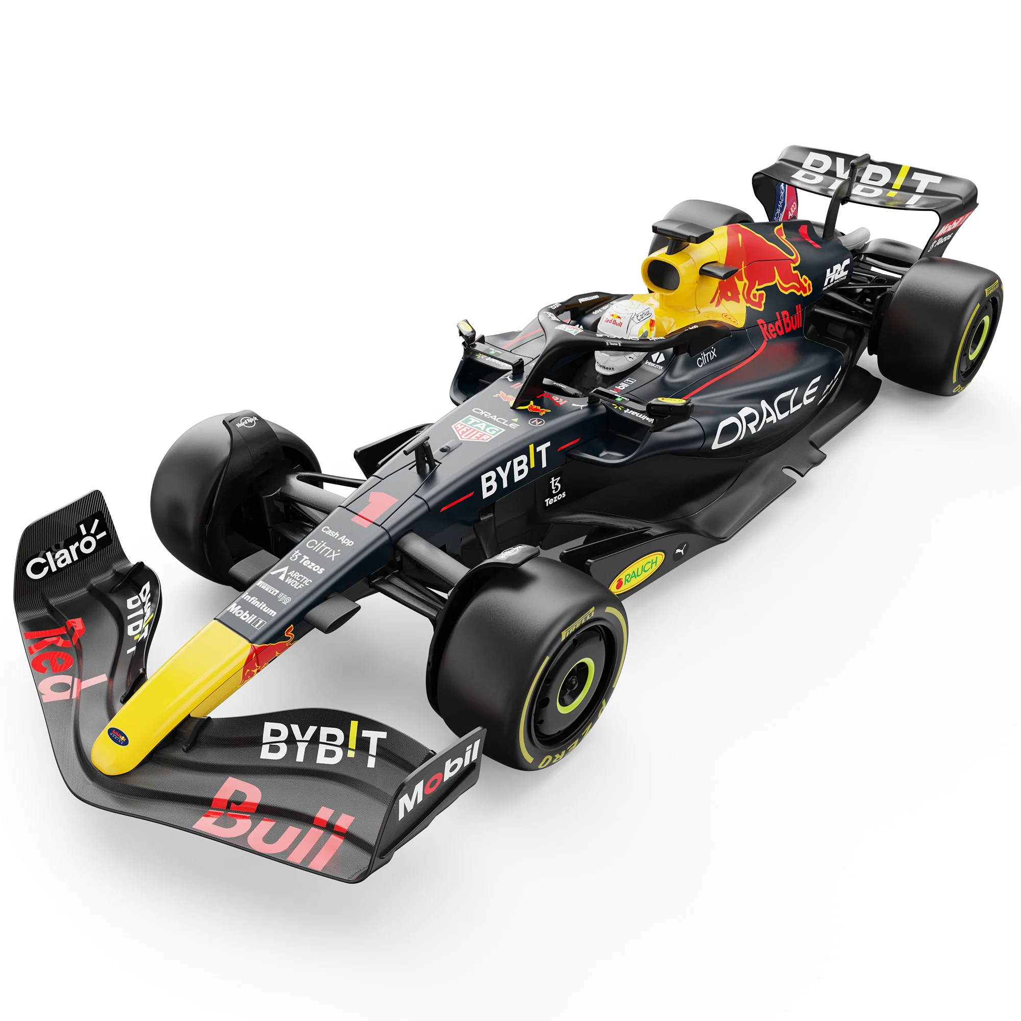 Oracle Red Bull Racing RB18 RC Car 1/12 Scale Licensed Remote Control Toy Car, Official F1 Merchandise by Rastar - Image 9