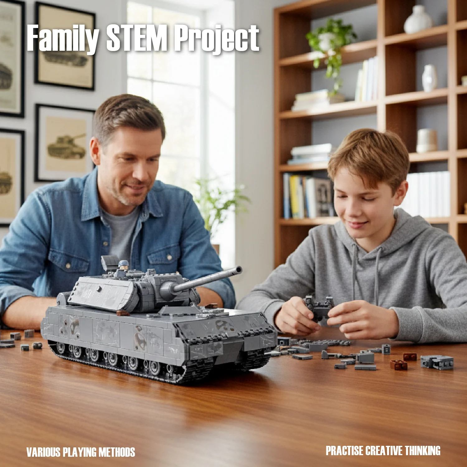 Panlos 628009 Panzer VIII Maus Tank Brick - Image 6