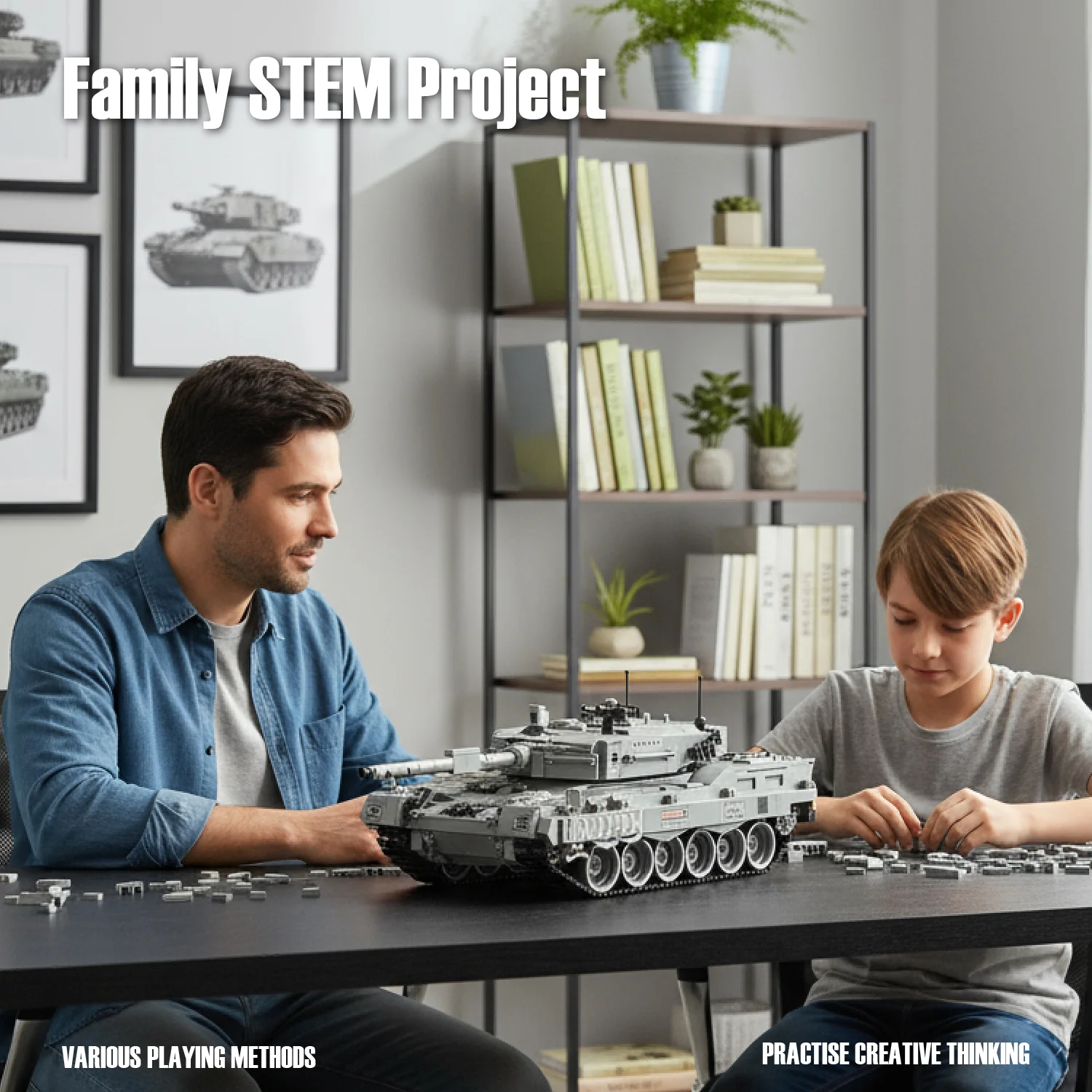 Panlos 632003 Leopard 2 Tank Brick - Image 6
