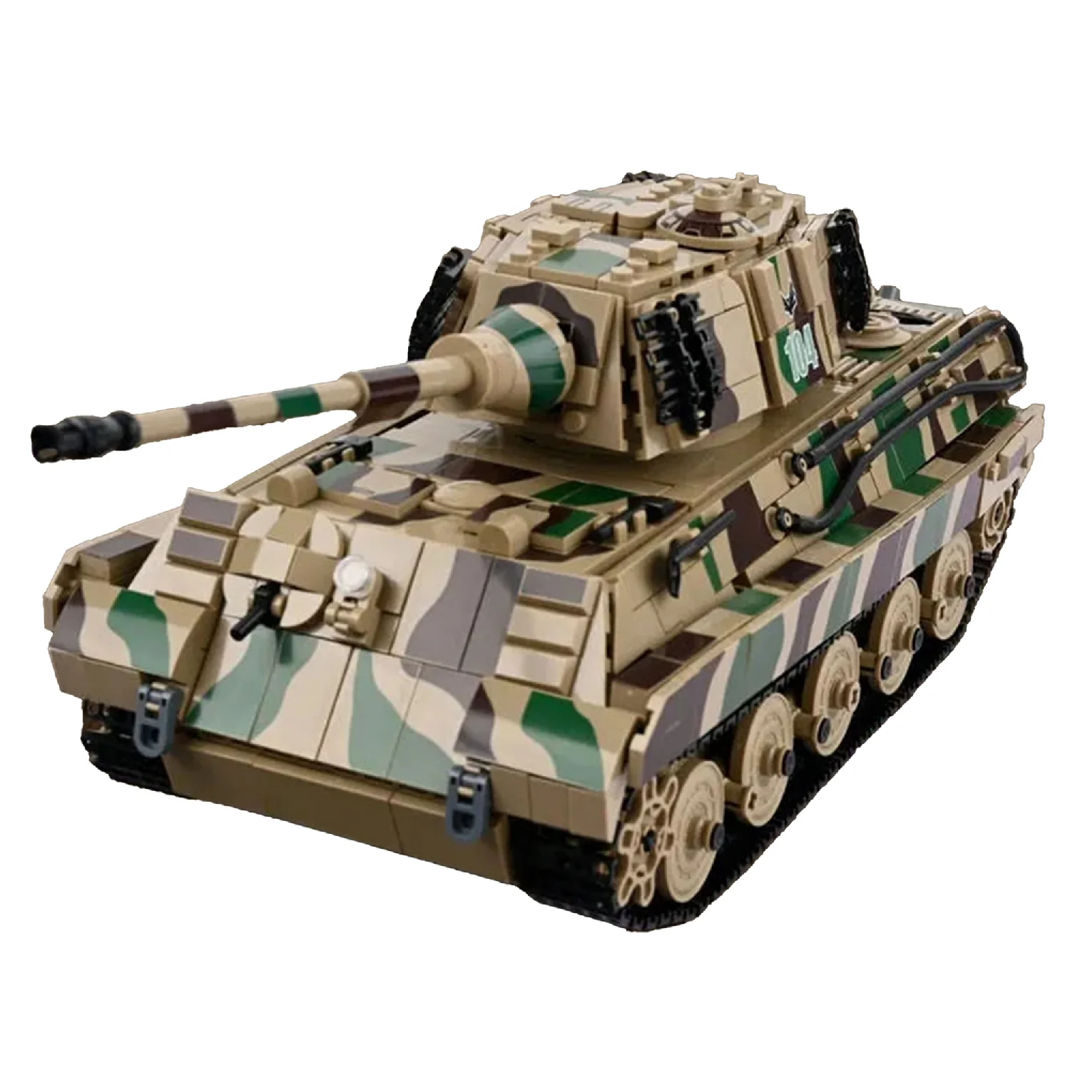 Panlos 632016 WWII King Tiger German Heavy Tank Brick - Image 2