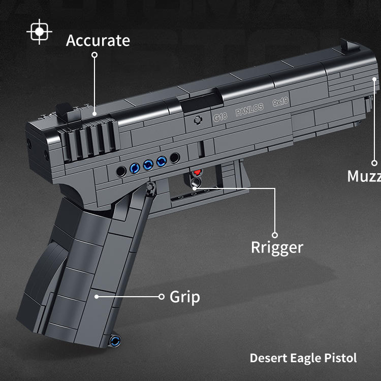 Panlos 670010 G18 Pistol Gun Brick - Image 3