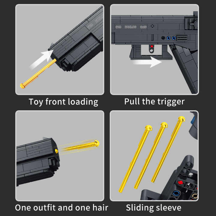 Panlos 670010 G18 Pistol Gun Brick - Image 4