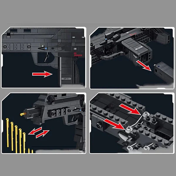 Panlos MP7 Submachine Gun Brick - Image 3