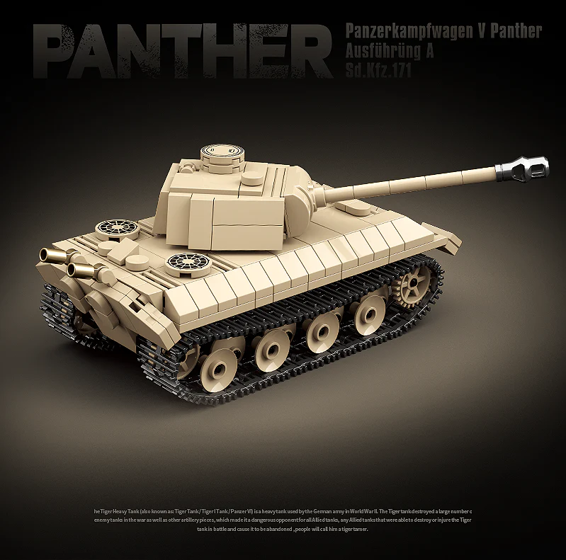 Pantehr V Tank - 472Pcs - Image 2