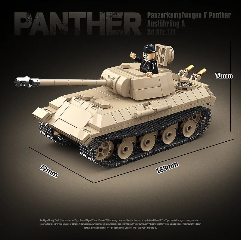 Pantehr V Tank - 472Pcs - Image 3