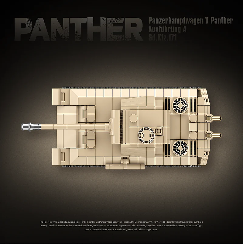 Pantehr V Tank - 472Pcs - Image 4