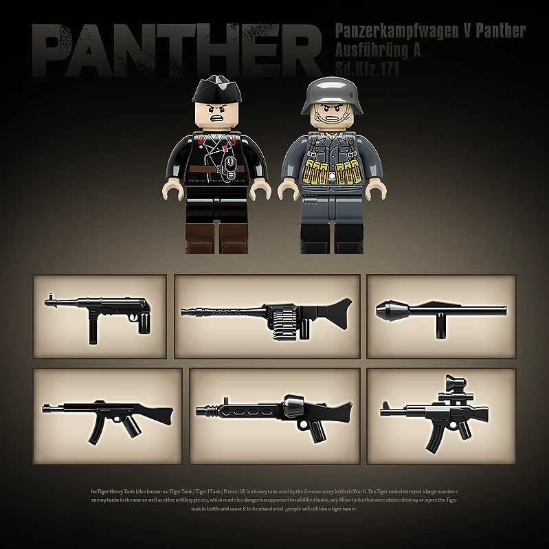 Pantehr V Tank - 472Pcs - Image 6