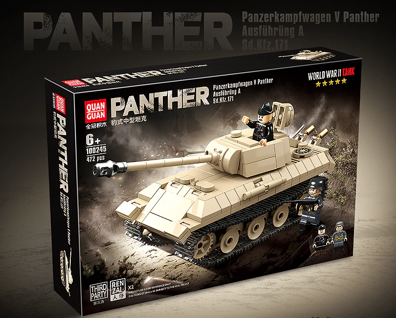 Pantehr V Tank - 472Pcs - Image 7