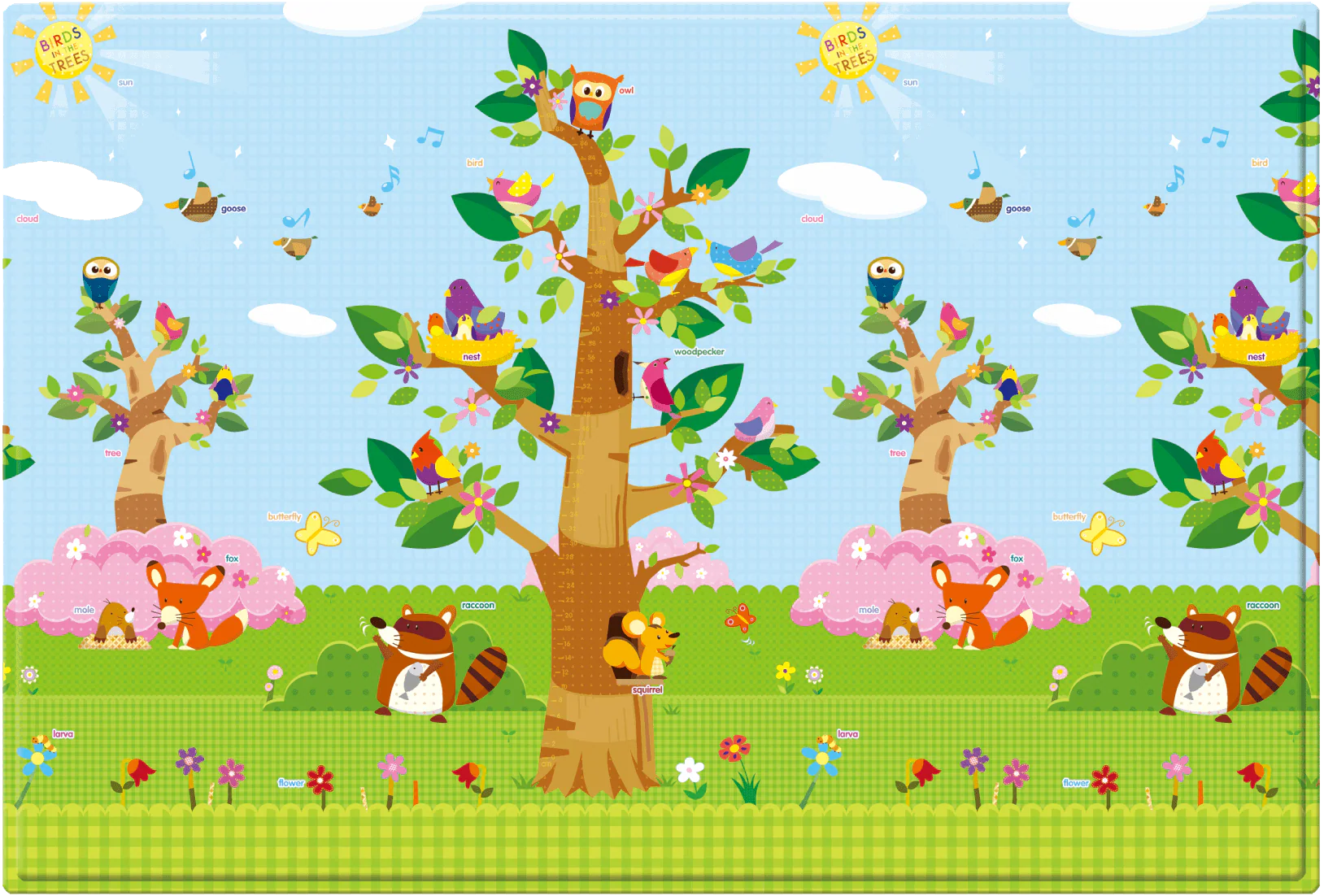 Baby Care Playmat - Birds In The Trees - Image 2