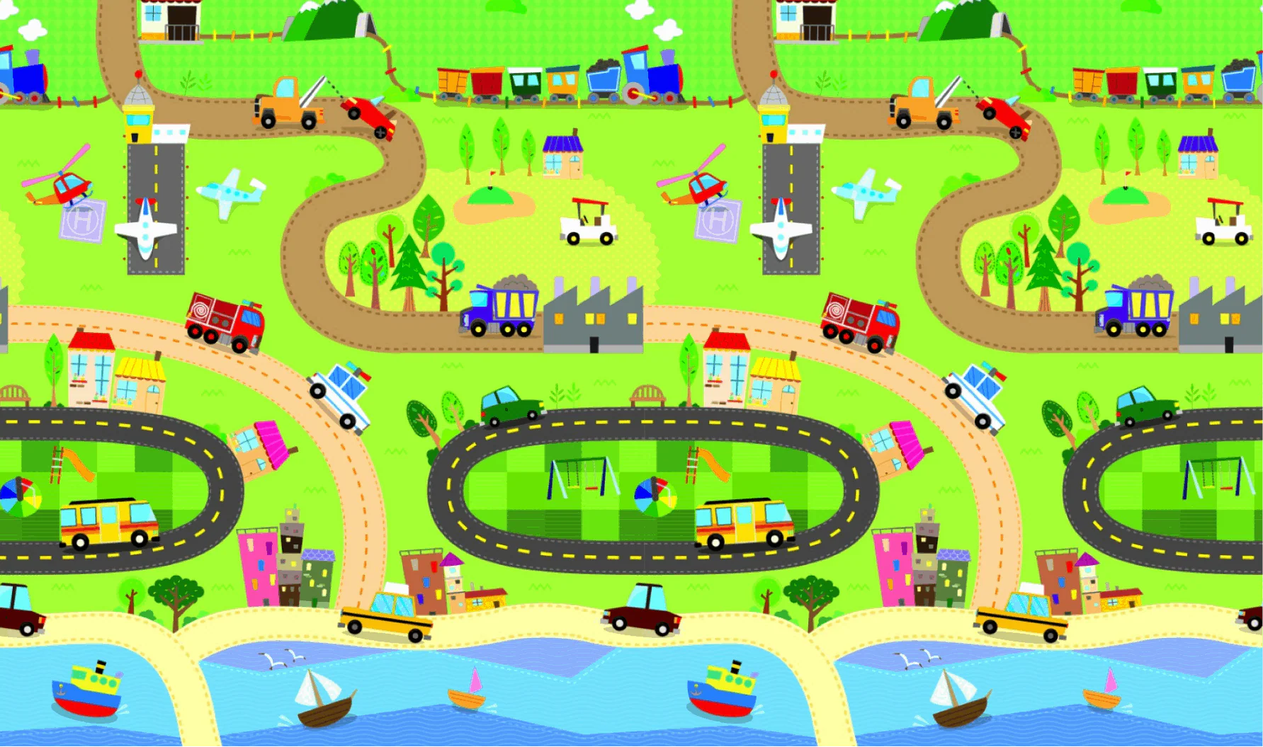 Baby Care Playmat - Happy Village