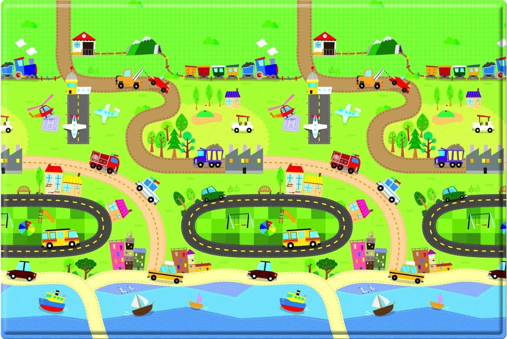 Baby Care Playmat - Happy Village - Image 3