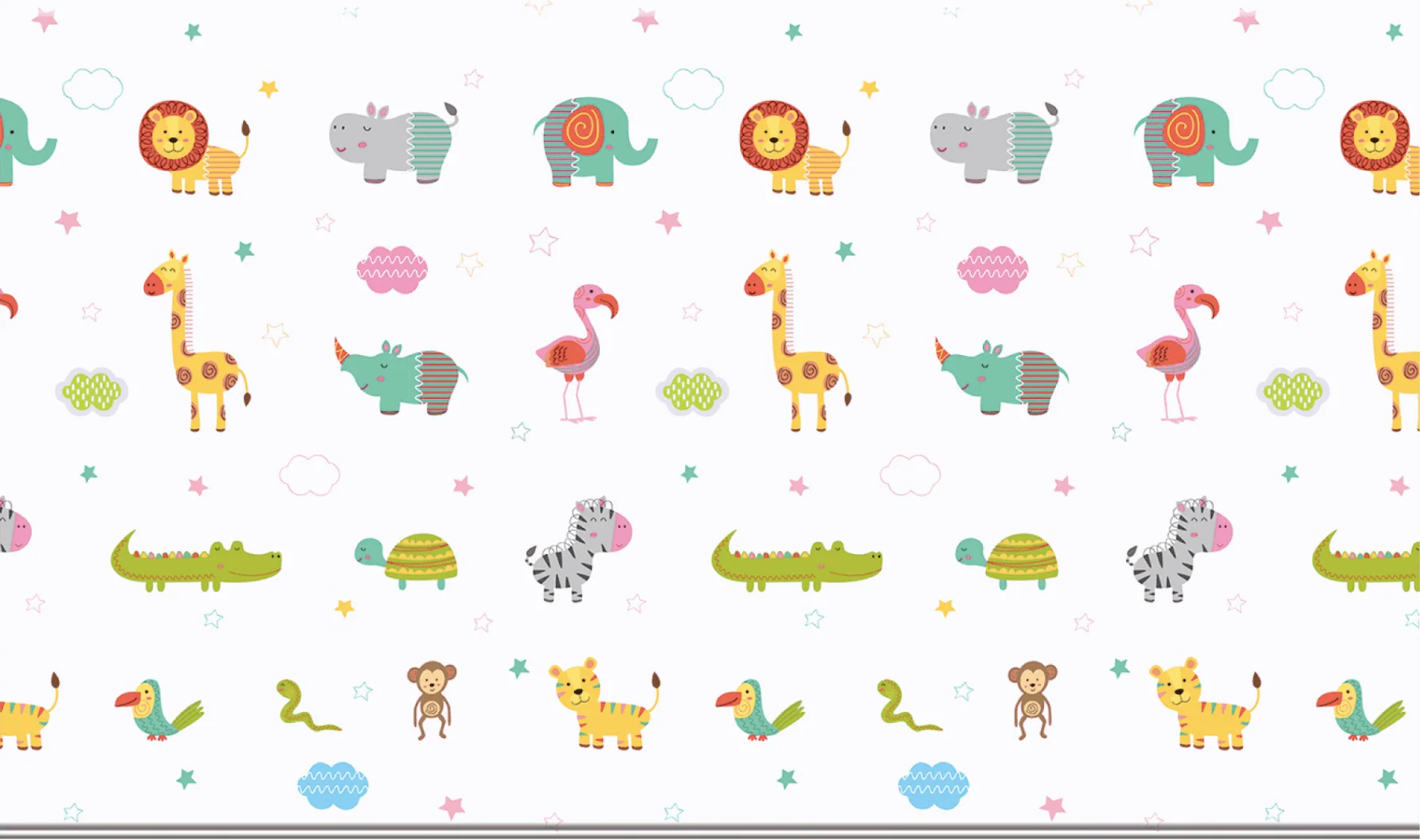 DWINGULER Playmat - Lovely Animals