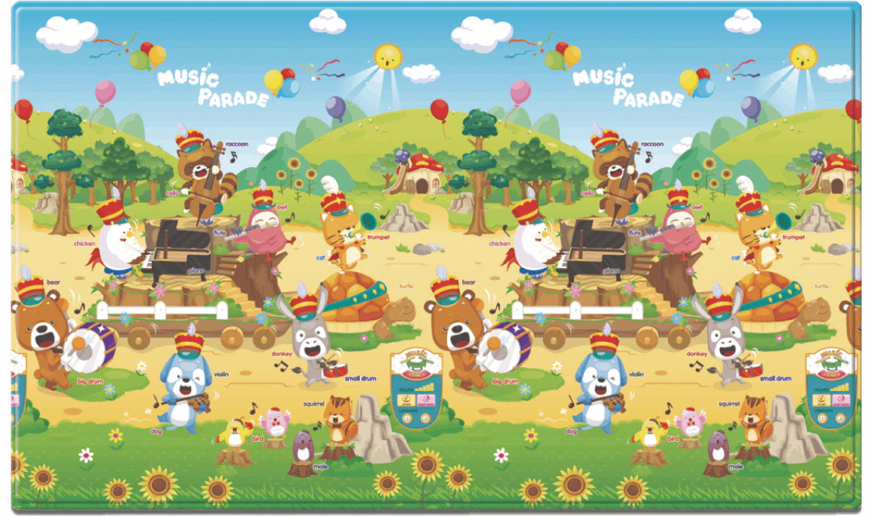 DWINGULER Playmat - Music Parade - Image 2