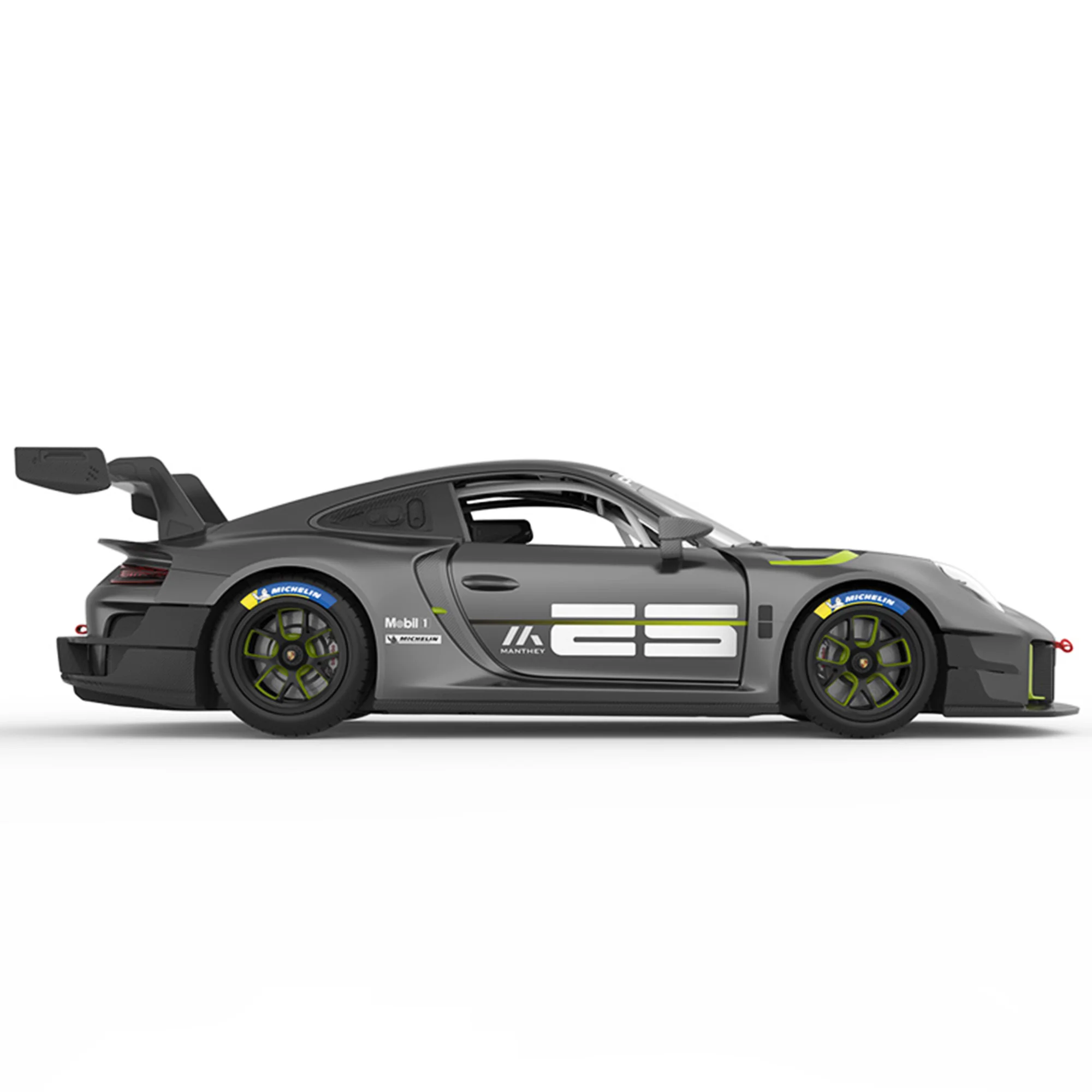 Porsche 911 GT2 RS Clubsport 25 RC Car 1/14 Scale Licensed Remote Control Toy Car with Working Lights by Rastar - Image 6