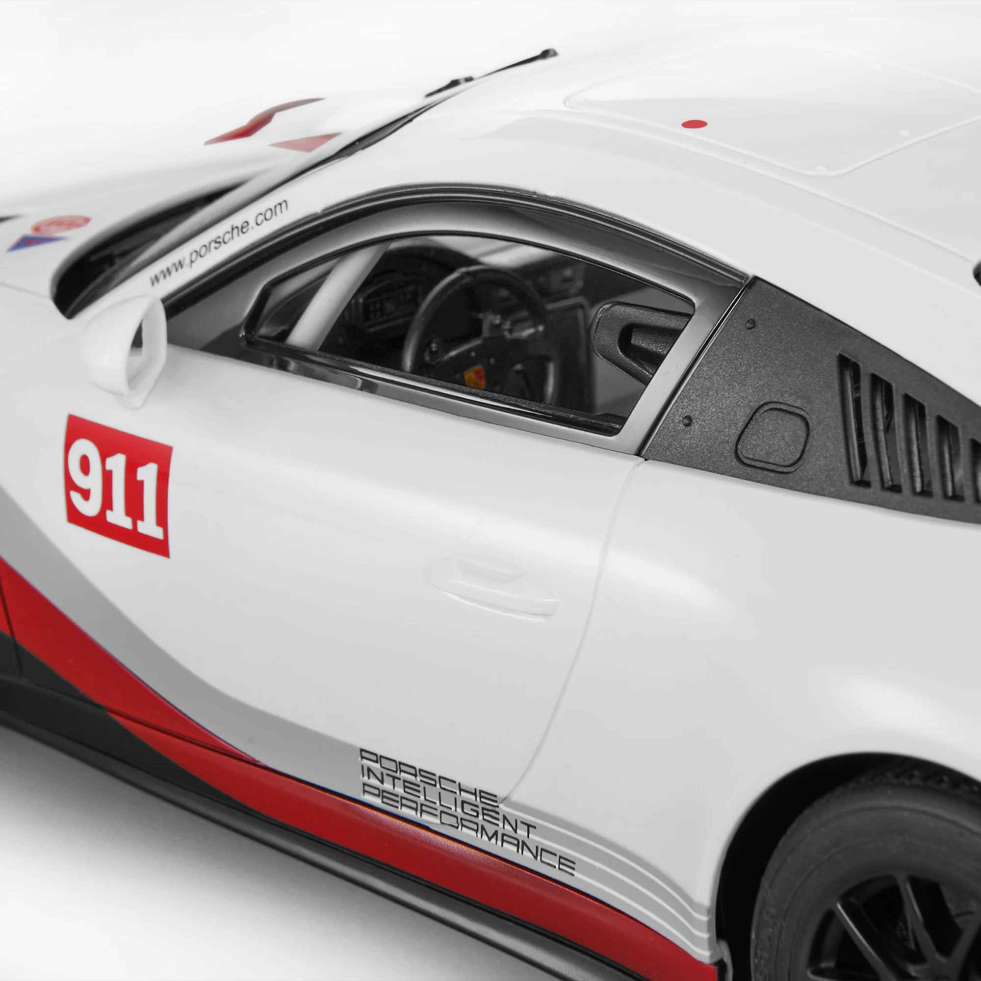 Porsche 911 GT3 CUP RC Car 1/14 Scale Licensed Remote Control Toy Car with Working Lights by Rastar - Image 12