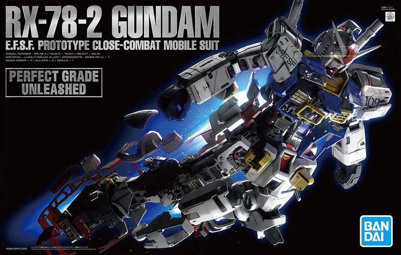 PG UNLEASHED 1/60 RX-78-2 GUNDAM