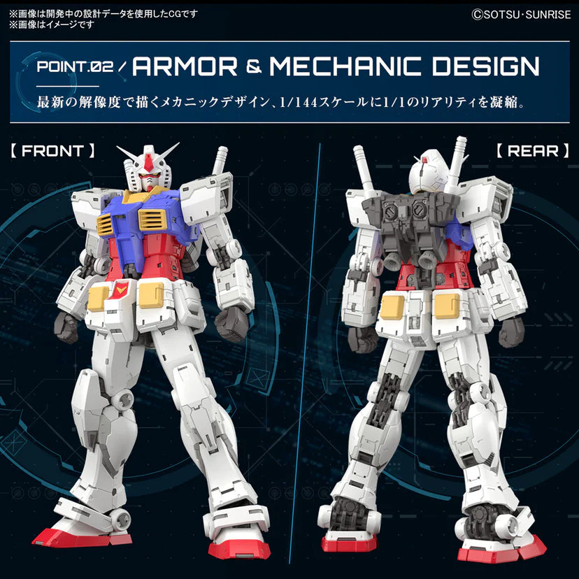 【In Stock】RG 1/144 RX-78-2 GUNDAM VER.2.0 - Image 6