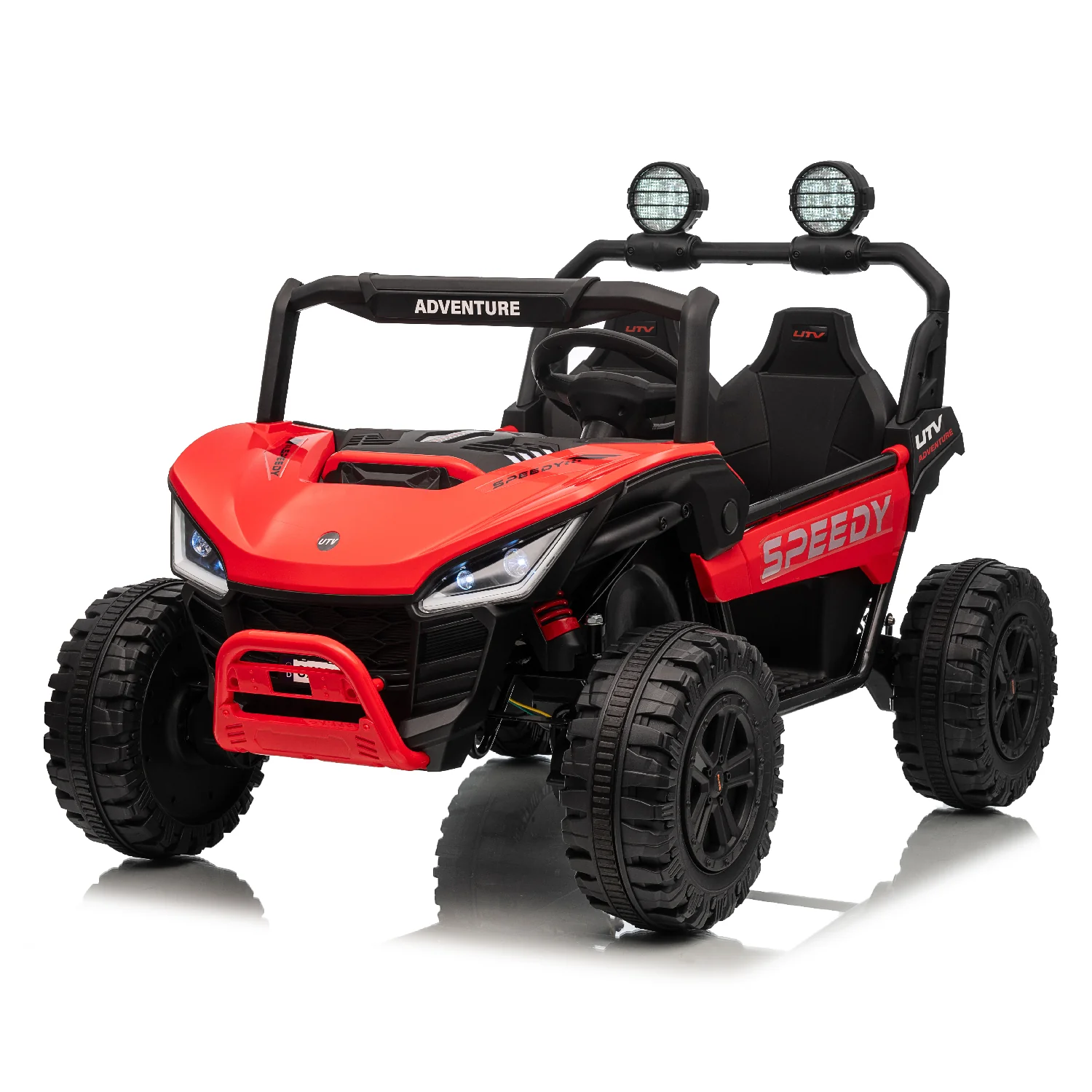 Premium 24V Kids UTV Ride-On – [Reinforced Metal Frame] | 2 seater, Quad Motors - Image 16