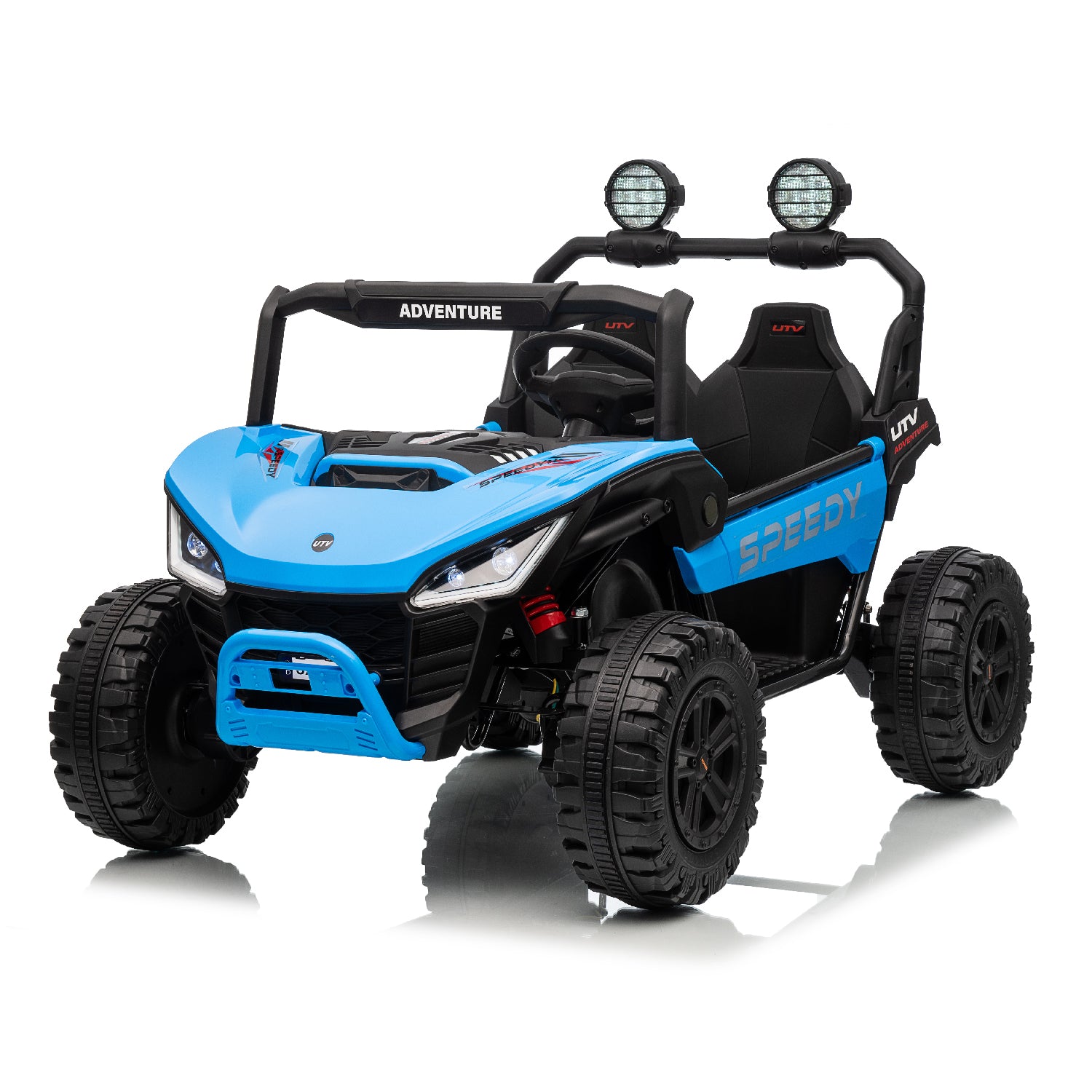 Premium 24V Kids UTV Ride-On – [Reinforced Metal Frame] | 2 seater, Quad Motors - Image 17