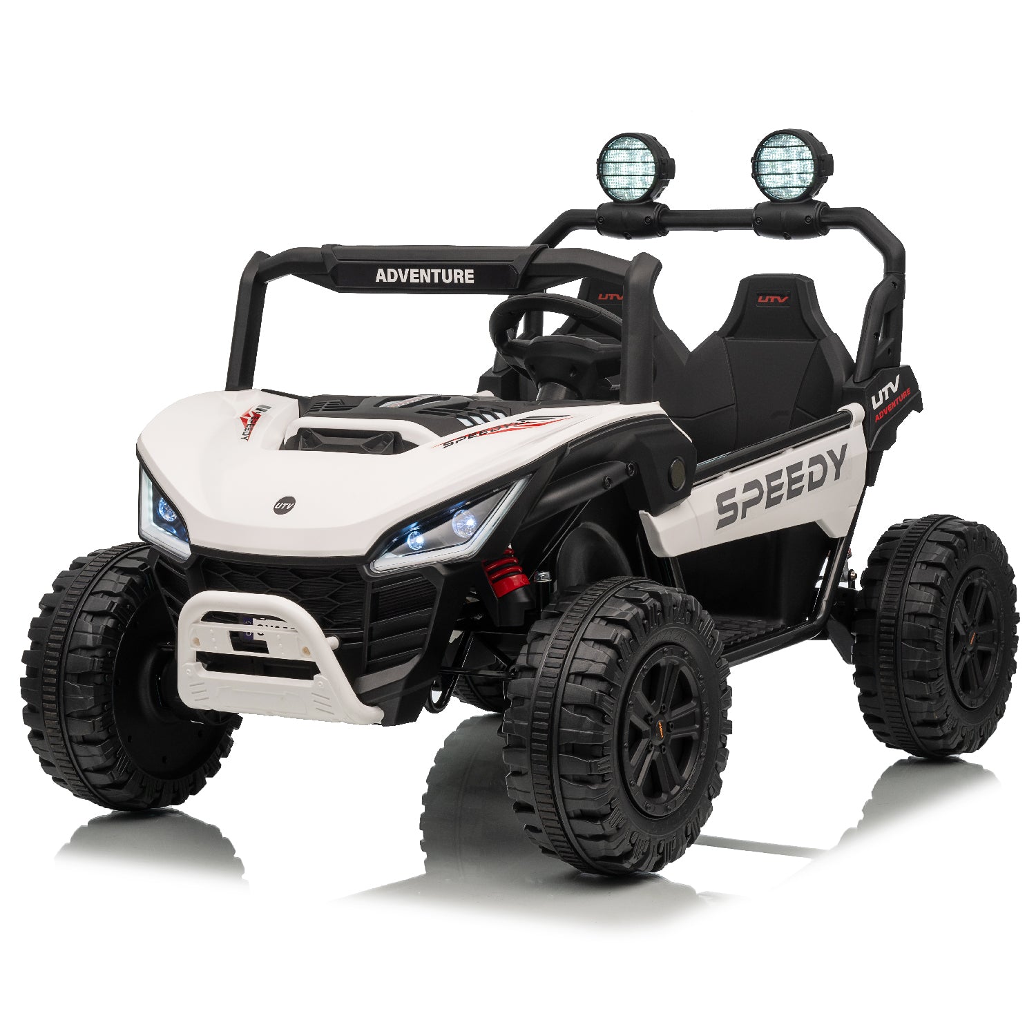Premium 24V Kids UTV Ride-On – [Reinforced Metal Frame] | 2 seater, Quad Motors - Image 18