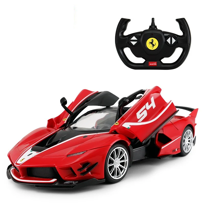 Rastar 1:14 Ferrari FXXK EVO Remote Control Car with Open Doors and Working Lights