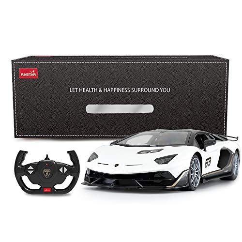 Lamborghini Aventador SVJ Performance RC Car 1/14 Scale Licensed Remote Control Toy Car with Working Lights by Rastar - Image 11