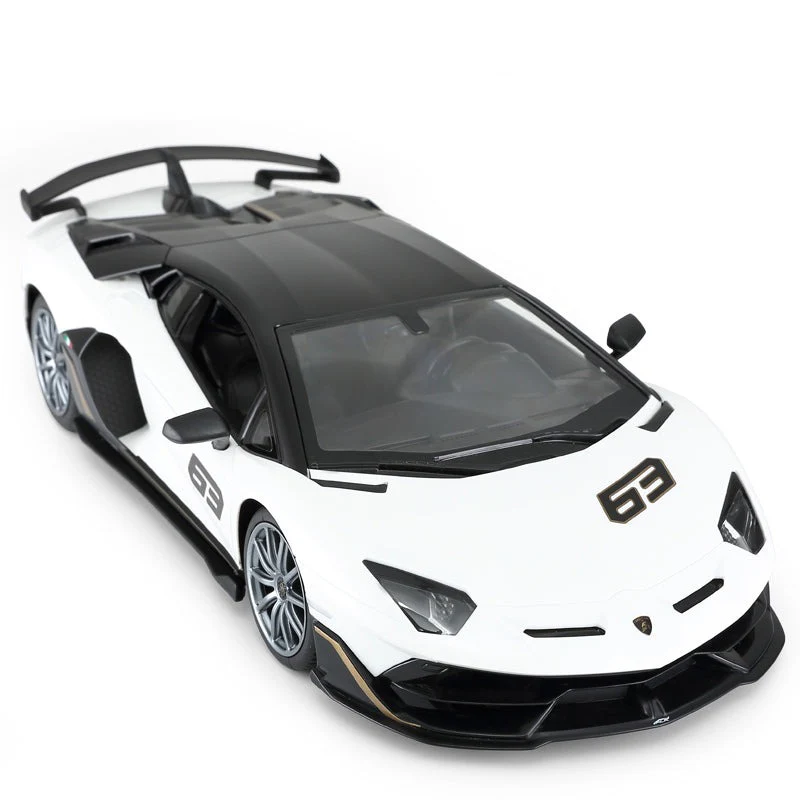 Lamborghini Aventador SVJ Performance RC Car 1/14 Scale Licensed Remote Control Toy Car with Working Lights by Rastar - Image 3