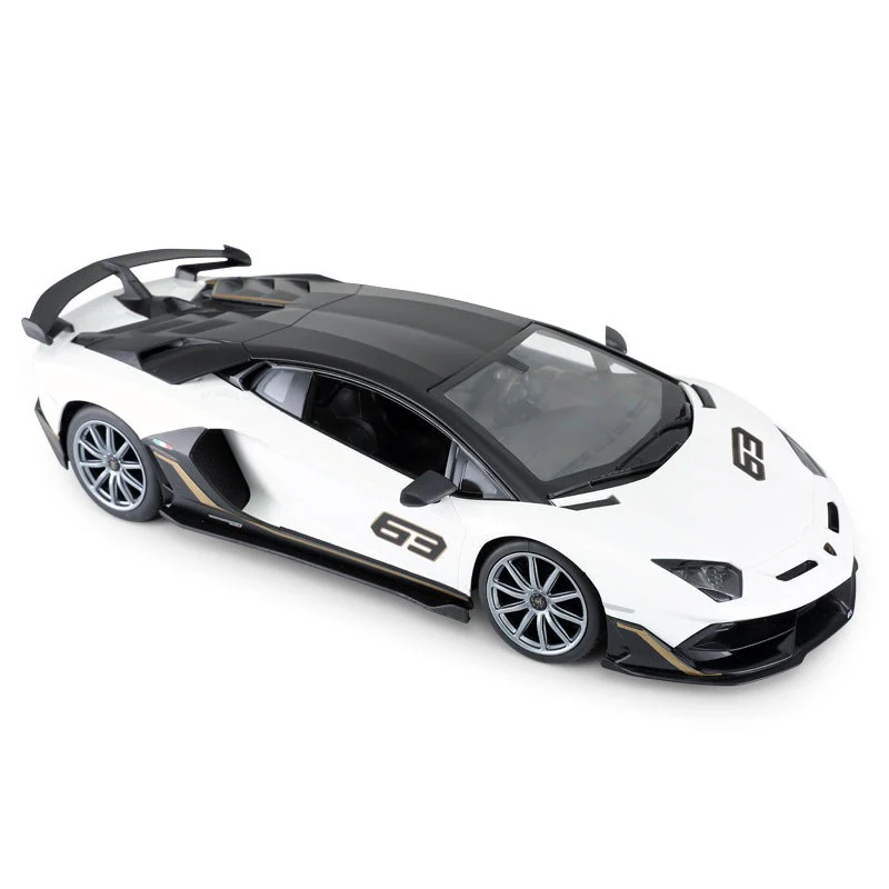 Lamborghini Aventador SVJ Performance RC Car 1/14 Scale Licensed Remote Control Toy Car with Working Lights by Rastar - Image 5