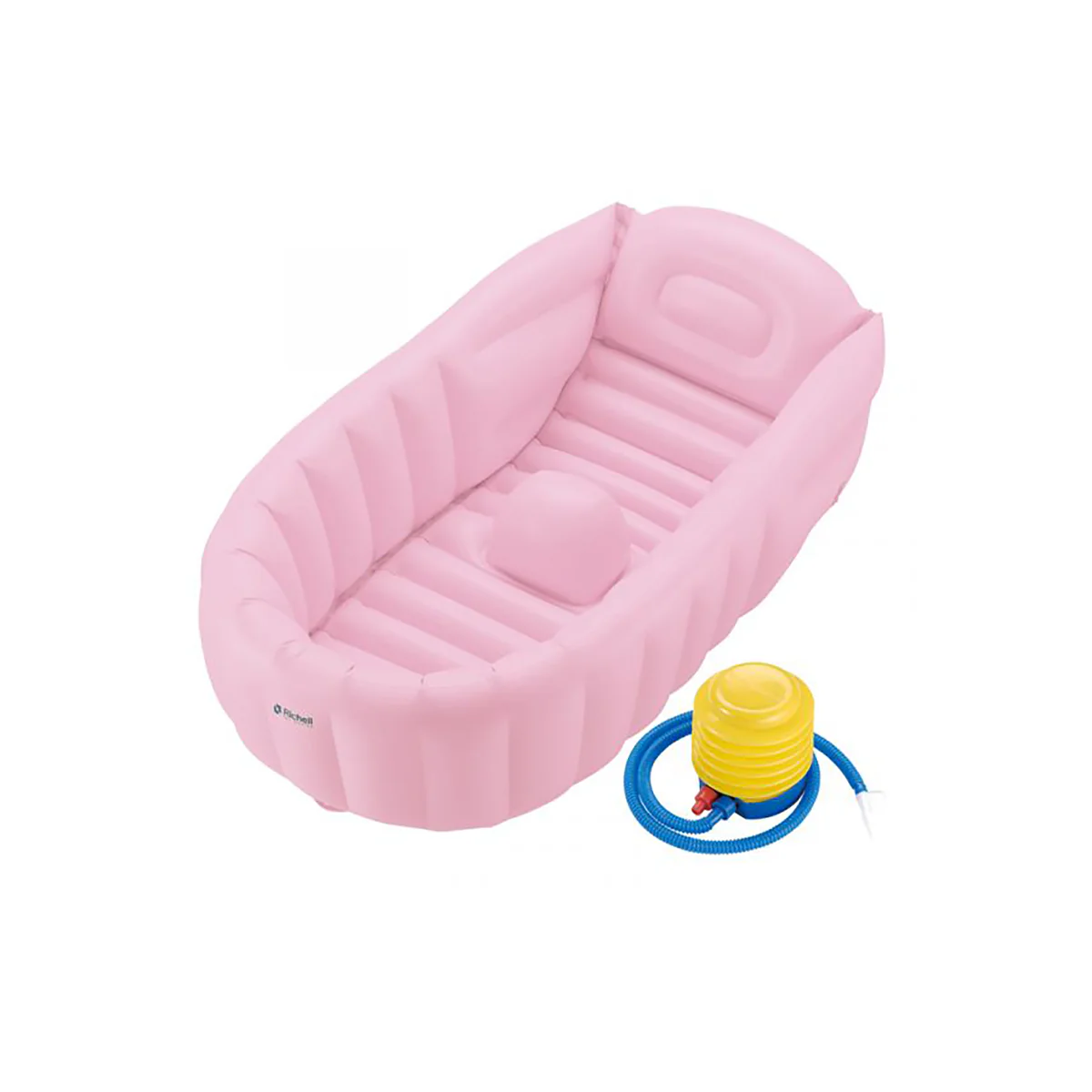 Richell Soft Baby Bath L (with Air-Pump) - Image 3
