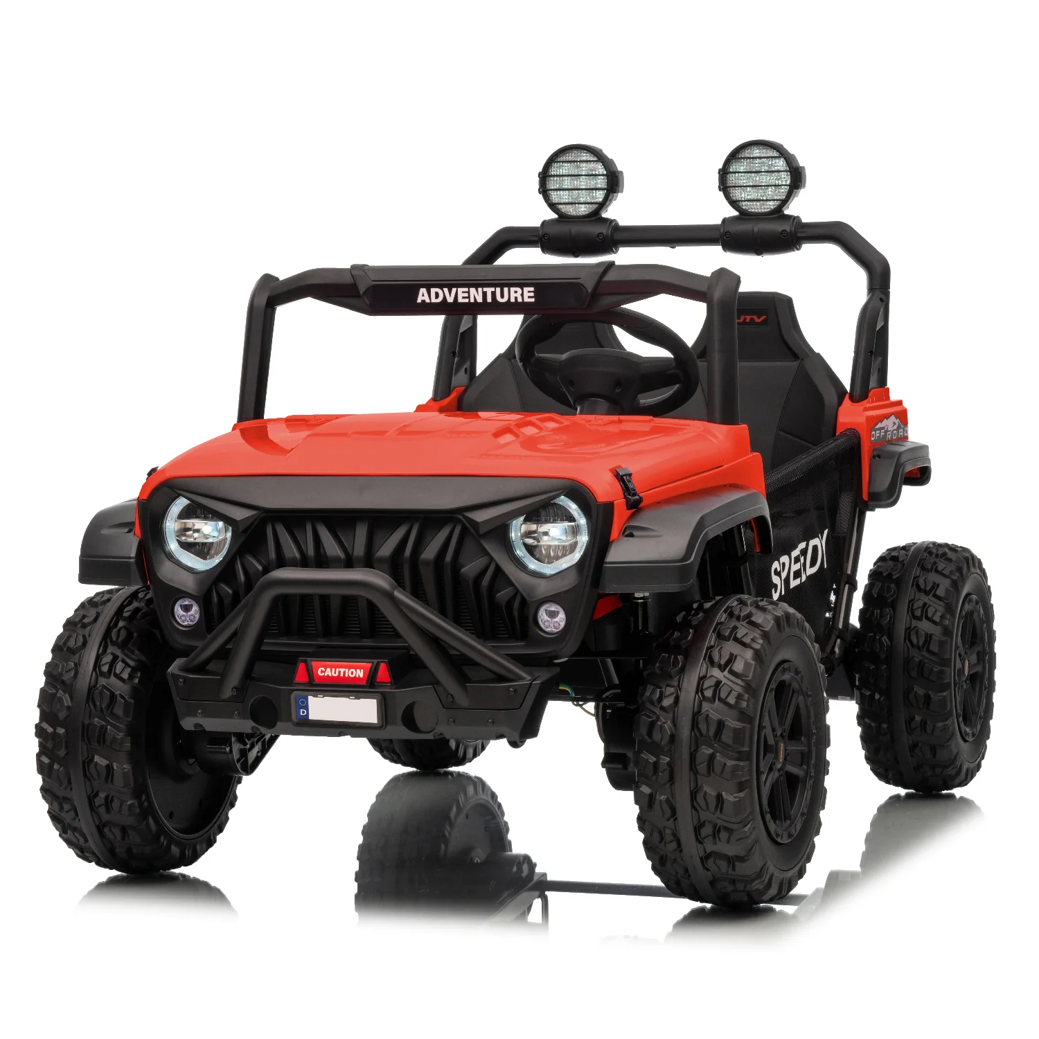 24V 2 Seater Electric UTV Ride-On Car for Kids – [Reinforced Metal Frame] | Jeep-Style Buggy with Remote Control - Image 14