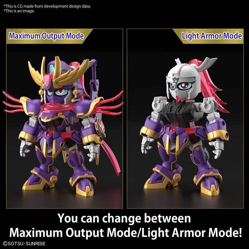 SD Gundam Cross Silhouette (SDCS) F-Kunoichi Kai - Image 5