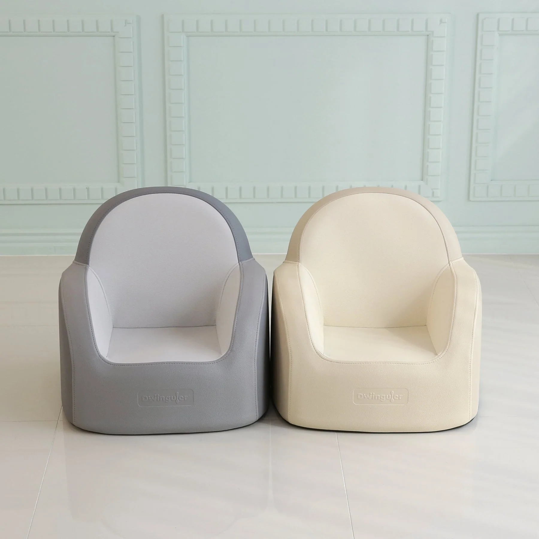 DWINGULER SOFKIN Leather Luxury Kids Sofa By PBK - Image 3