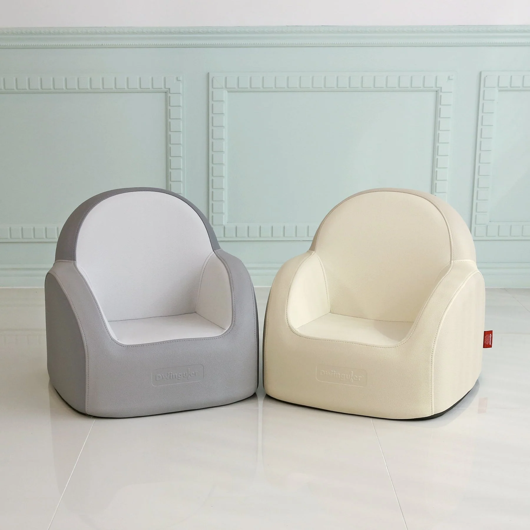 DWINGULER SOFKIN Leather Luxury Kids Sofa By PBK - Image 6