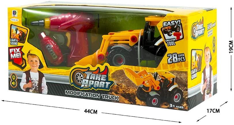STEM Toys - Take Apart Assemble Construction Excavator for Kids - Image 3