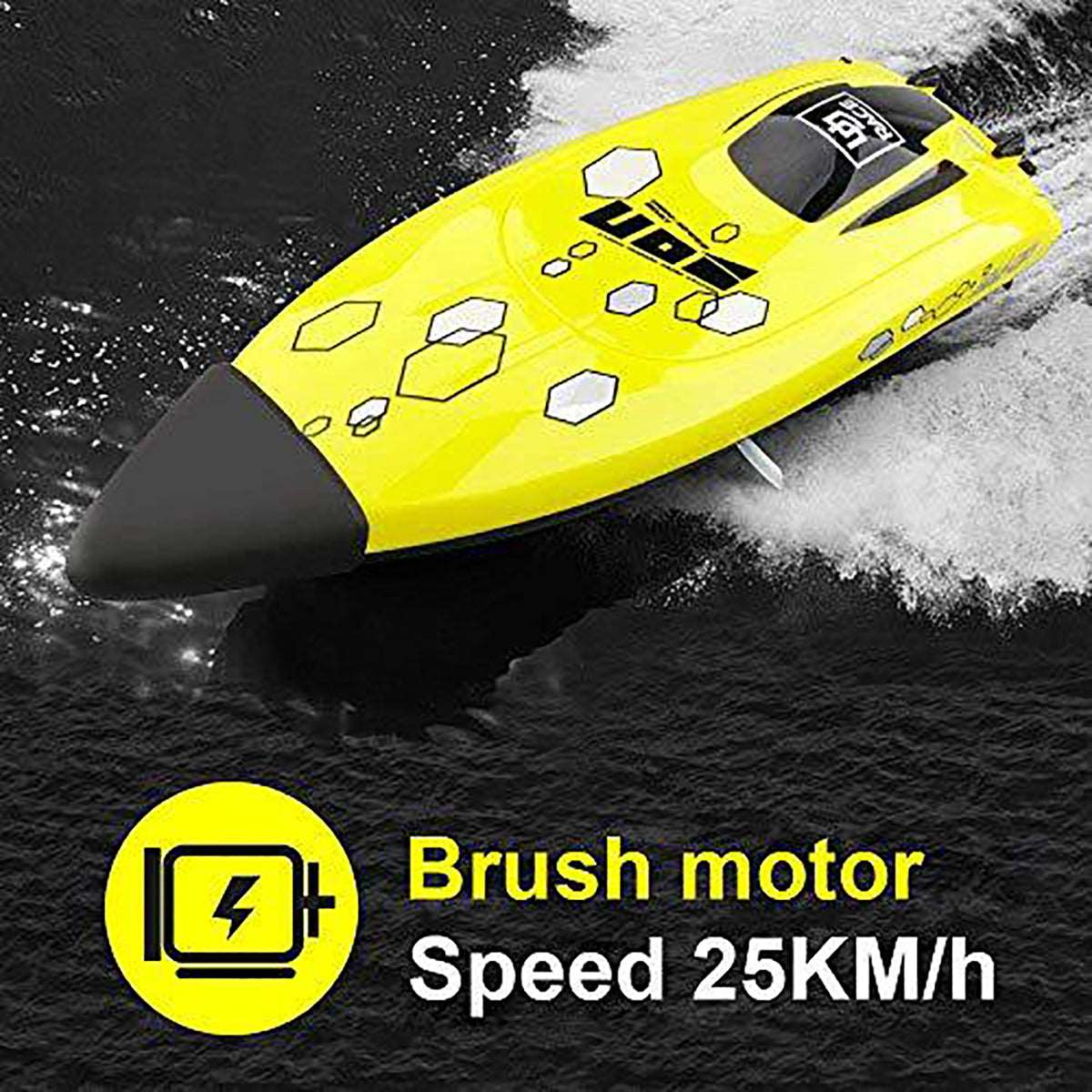 Gallop High Speed Remote Control RC Boat - 25KM/H UDI008 - Image 4