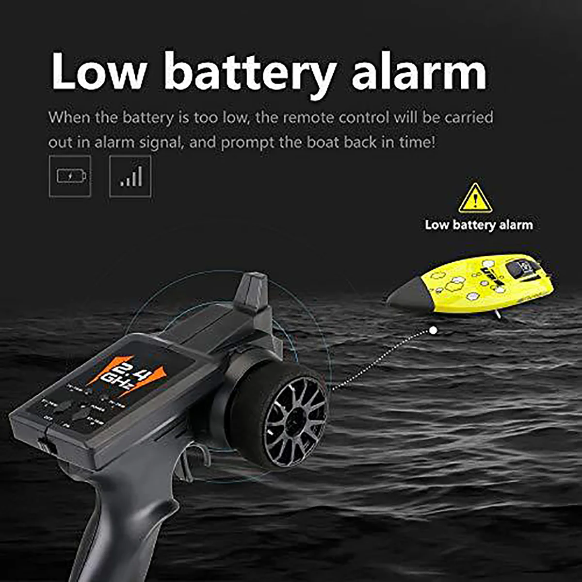 Gallop High Speed Remote Control RC Boat - 25KM/H UDI008 - Image 5