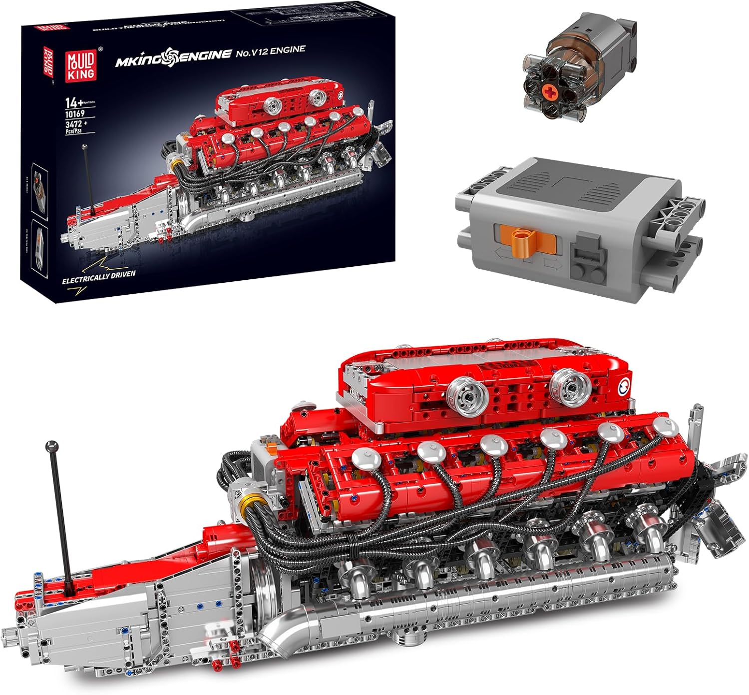 Mould King Lambo V12 Engine Building Sets - (3472 Pieces) - Image 2