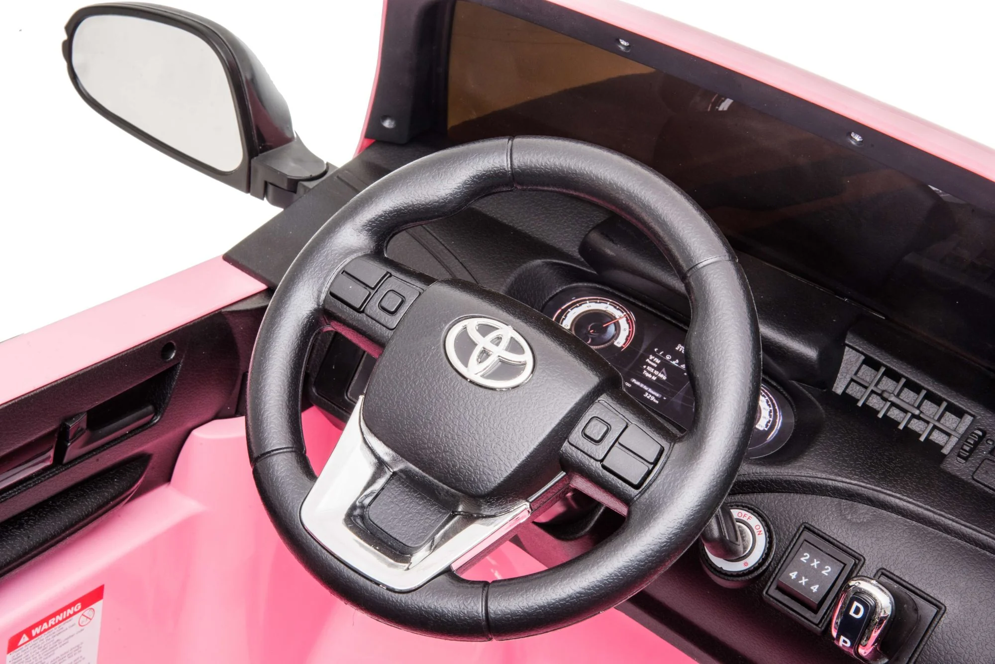 Toyota Hilux 24V 2 Seater Electric Kids' Ride On Car with Remote Control, Licensed - Image 14