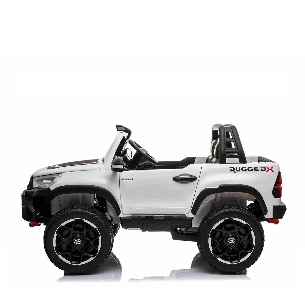 Toyota Hilux 24V 2 Seater Electric Kids' Ride On Car with Remote Control, Licensed - Image 4