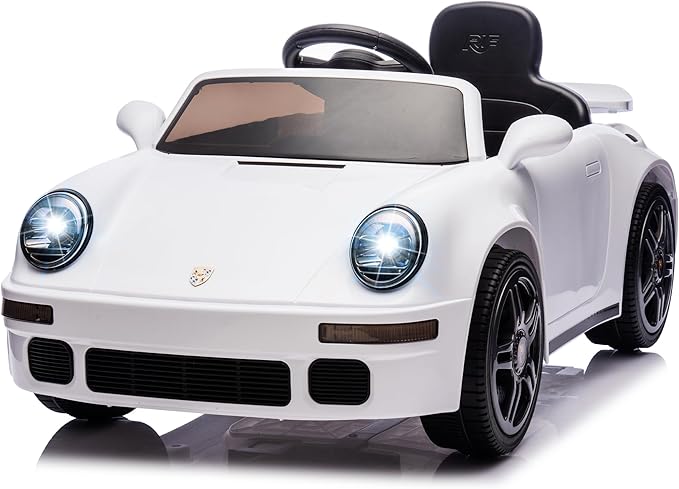 Porsche Licensed RUF 911 - 12V Electric Ride-On for Kids with LED Lights - Image 13