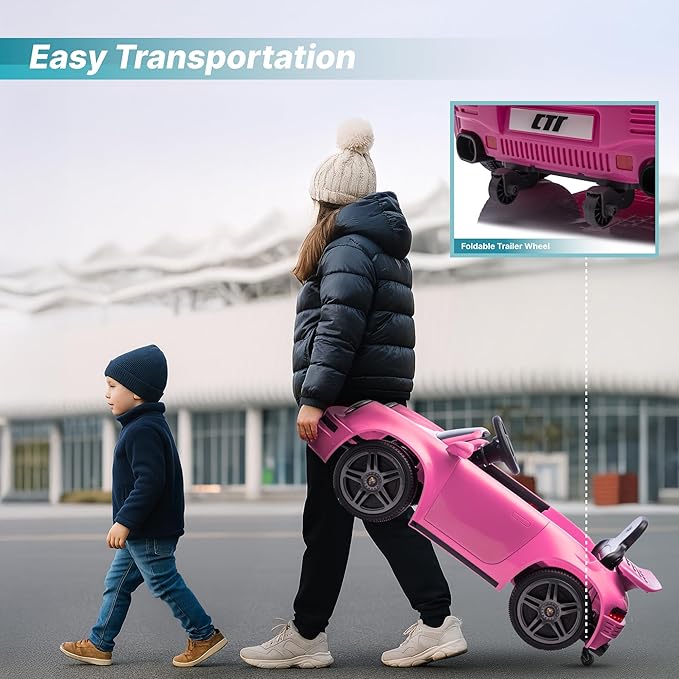 Porsche Licensed RUF 911 - 12V Electric Ride-On for Kids with LED Lights - Image 7